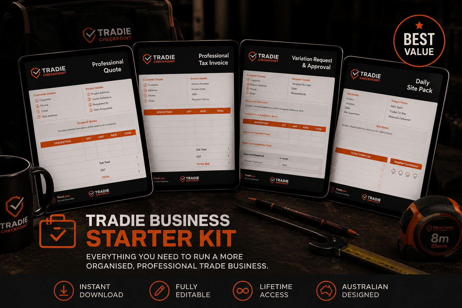 Trade Checkpoint Essentials System Pack
