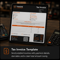 Professional Tax Invoice Template | Tradie Checkpoint